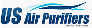US AIR PURIFIERS CLEAN AIR - EVERYWHERE logo