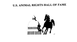 U.S. ANIMAL RIGHTS HALL OF FAME logo