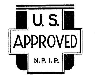 U.S. APPROVED N.P.I.P. logo