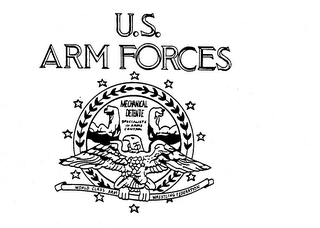 U.S. ARM FORCES WORLD CLASS ARM WRESTLING FEDERATION logo