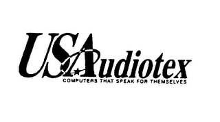 US AUDIOTEX COMPUTERS THAT SPEAK FOR THEMSELVES logo