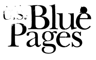 U.S.  BLUE PAGES logo