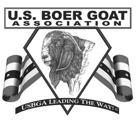 U.S. BOER GOAT ASSOCIATION USBGA LEADING THE WAY! logo