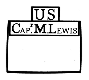 US CAPT. M. LEWIS logo
