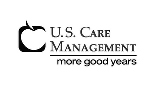 U.S. CARE MANAGEMENT MORE GOOD YEARS logo