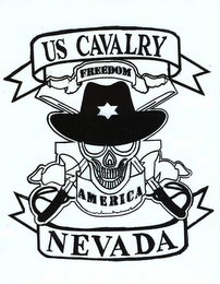 US CAVALRY FREEDOM AMERICA NEVADA logo