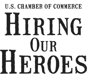 U.S. CHAMBER OF COMMERCE HIRING OUR HEROES logo