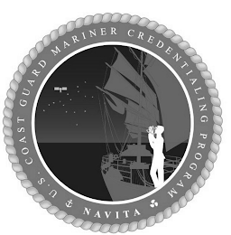 U.S. COAST GUARD MARINER CREDENTIALING PROGRAM NAVITA logo