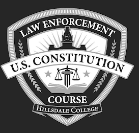 U.S. CONSTITUTION LAW ENFORCEMENT COURSE HILLSDALE COLLEGE logo