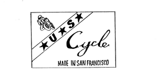 US CYCLE MADE IN SAN FRANCISCO logo