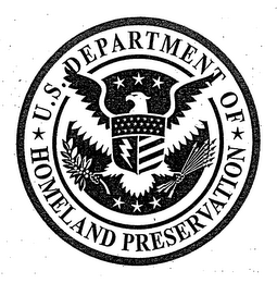 U.S. DEPARTMENT OF HOMELAND PRESERVATION logo