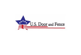 U.S. DOOR AND FENCE logo