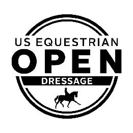 US EQUESTRIAN OPEN DRESSAGE logo
