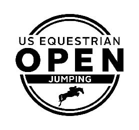 US EQUESTRIAN OPEN JUMPING logo