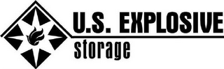 U.S. EXPLOSIVE STORAGE logo