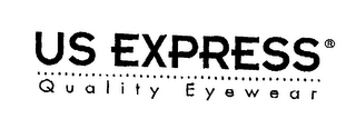 US EXPRESS QUALITY EYEWEAR logo