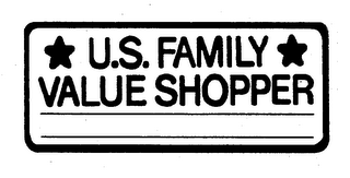 U.S. FAMILY VALUE SHOPPER logo