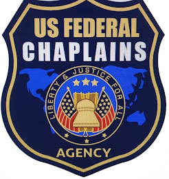 US FEDERAL CHAPLAINS AGENCY LIBERTY & JUSTICE FOR ALL logo