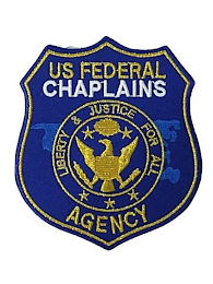 US FEDERAL CHAPLAINS AGENCY LIBERTY & JUSTICE FOR ALL logo