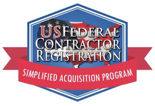US FEDERAL CONTRACTOR REGISTRATION SIMPLIFIED ACQUISITION PROGRAM logo