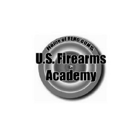 U.S. FIREARMS ACADEMY HOME OF RENO GUNS logo