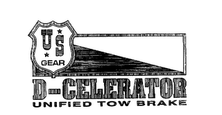 US GEAR D-CELERATOR UNIFIED TOW BRAKE logo