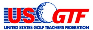 US GTF UNITED STATES GOLF TEACHERS FEDERATION logo