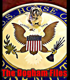 U.S. HOUSE O CMUNIOUS UNUM THE DOGHAM FILES logo