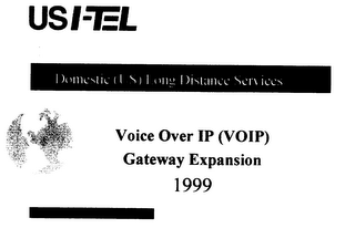 US I-TEL DOMESTIC (US) LONG DISTANCE SERVICES VOICE OVER IP (VOIP) GATEWAY EXPANSION 1999 logo