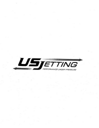 US JETTING PERFORMANCE UNDER PRESSURE logo