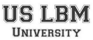 US LBM UNIVERSITY logo