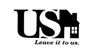 US LEAVE IT TO US. logo
