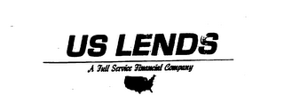 US LENDS A FULL SERVICE FINANCIAL COMPANY logo