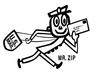 U.S. MAIL MR. ZIP logo