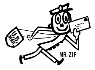U.S. MAIL MR. ZIP logo