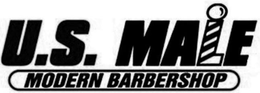 U.S. MALE MODERN BARBERSHOP logo