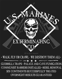U.S. MARINES EXTERMINATING CO. logo