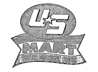 U.S. MART SUPER DISCOUNT FOODS logo