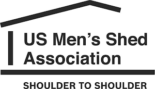 US MEN'S SHED ASSOCIATION SHOULDER TO SHOULDER logo