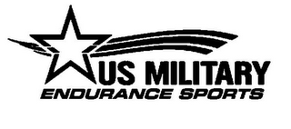 US MILITARY ENDURANCE SPORTS logo