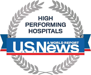 U.S. NEWS & WORLD REPORT HIGH PERFORMING HOSPITALS logo
