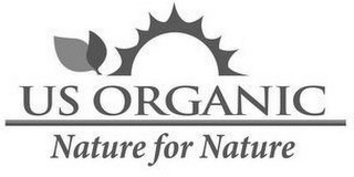 US ORGANIC NATURE FOR NATURE logo