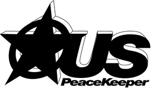 US PEACEKEEPER logo