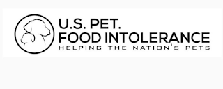 U.S. PET. FOOD INTOLERANCE HELPING THE NATION'S PETS logo