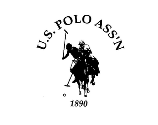 U.S. POLO ASS'N 1890 logo