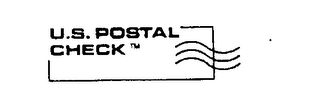 U.S. POSTAL CHECK logo