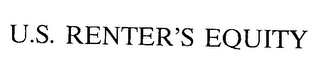 U.S. RENTER'S EQUITY logo