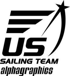 US SAILING TEAM ALPHAGRAPHICS logo
