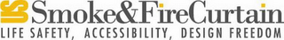 US SMOKE & FIRE CURTAIN LIFE SAFETY, ACCESSIBILITY, DESIGN FREEDOM logo