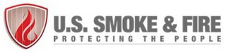 U.S. SMOKE & FIRE PROTECTING THE PEOPLE logo